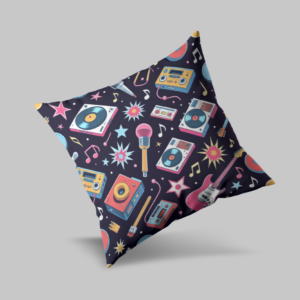 Music retro Pillow