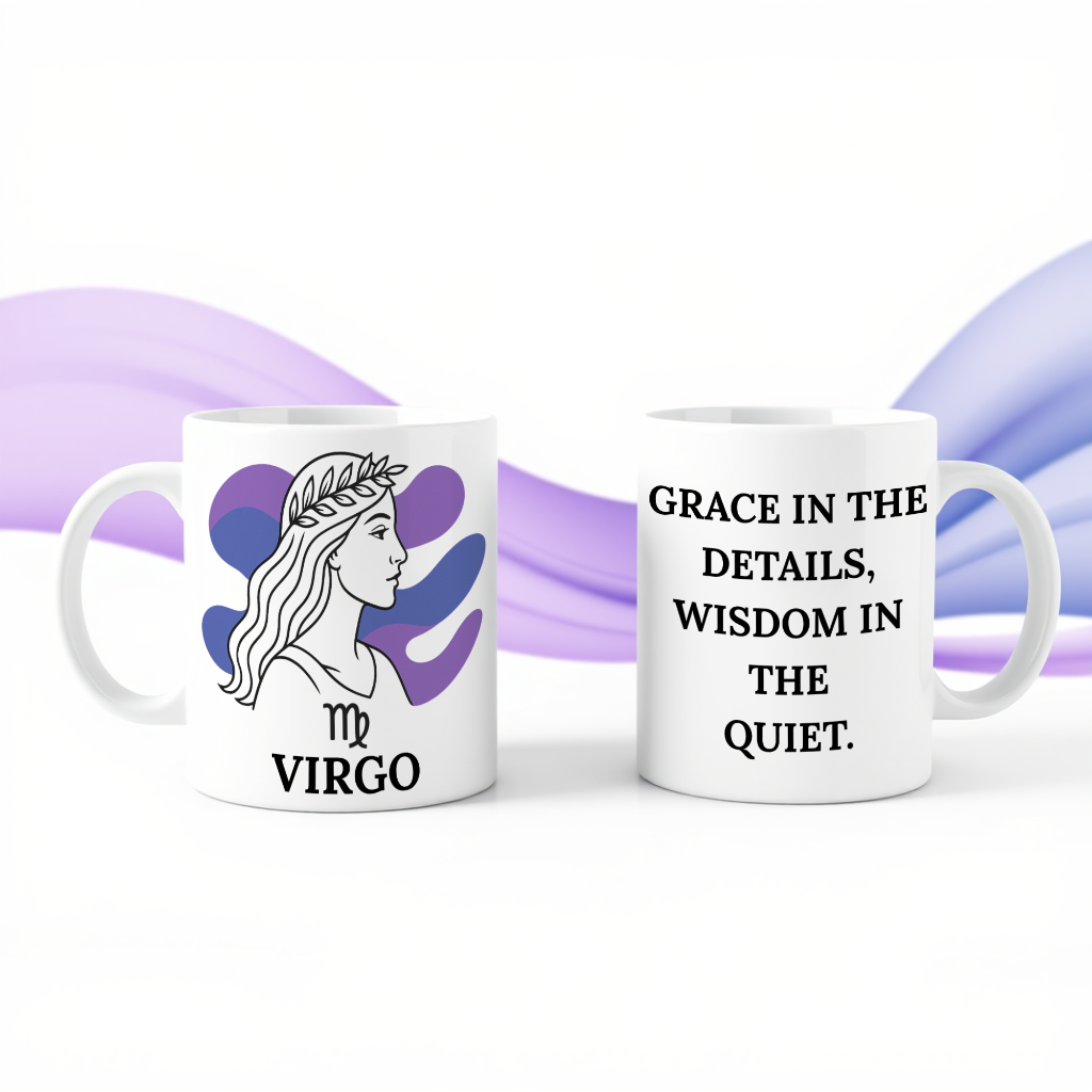 Virgo Mug – Grace in the Details
