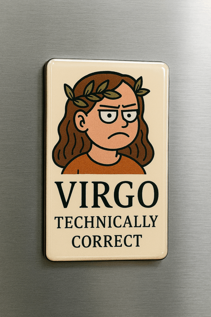 Virgo Fridge Magnet