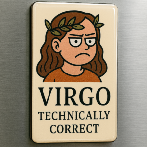 Virgo Fridge Magnet