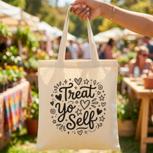 Treat Yo Self Always - Custom Tote Bag