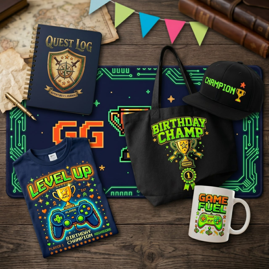 Birthday Champ Adventure Bundle – 6-Piece Gift Set for Boys