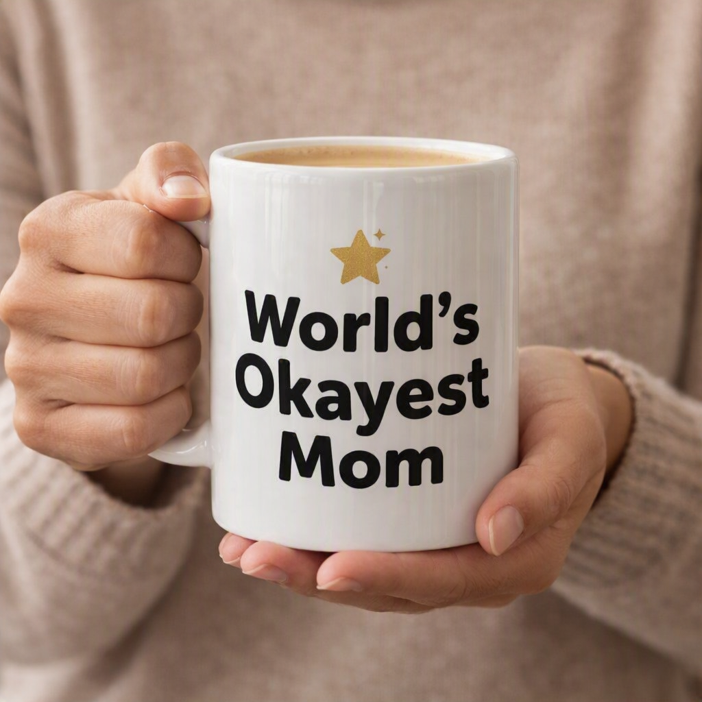 World's Okayest Mom Mug — Mother's Day Edition - Image 2