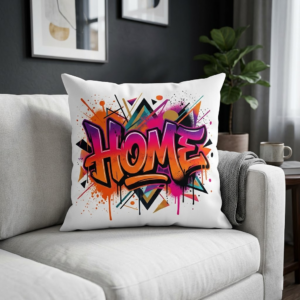 HOME Square Pillow — Mother's Day Edition