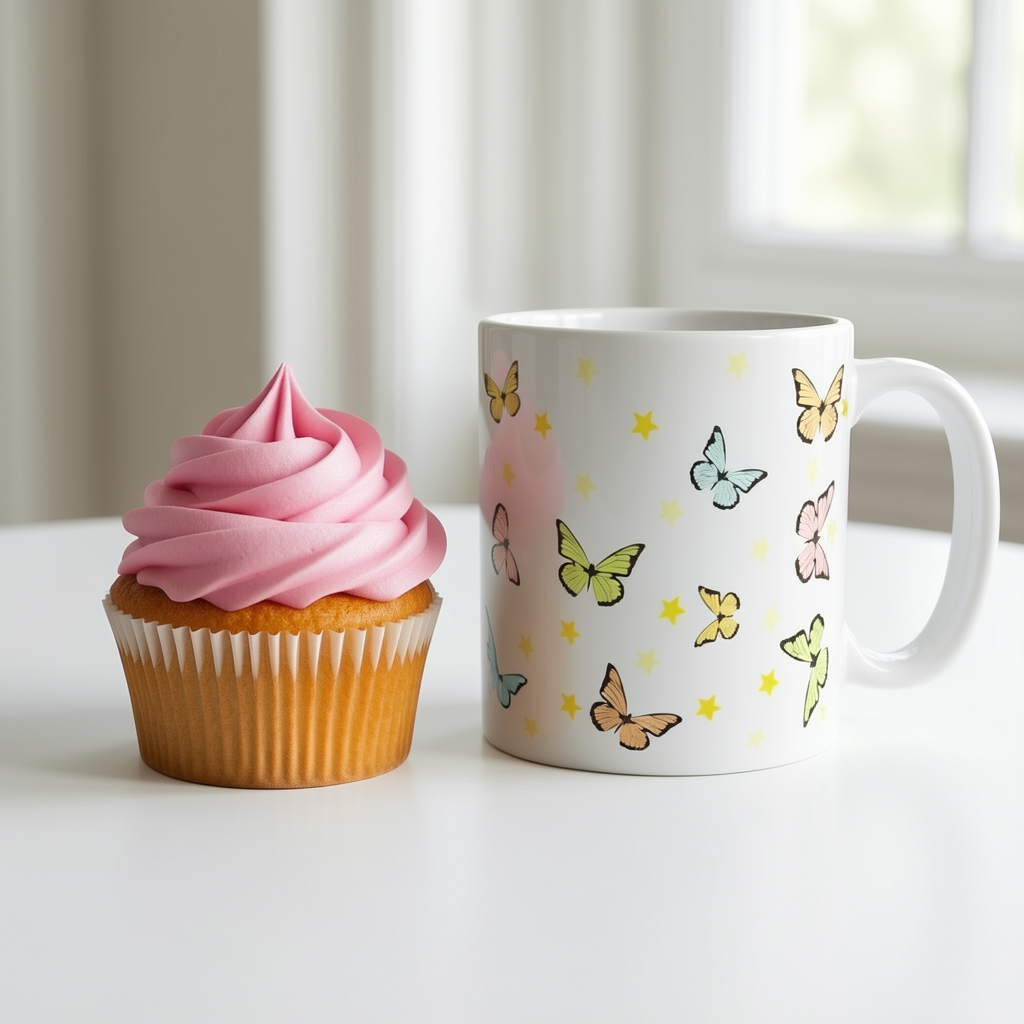 Butterfly Wishes Birthday Mug - Image 3