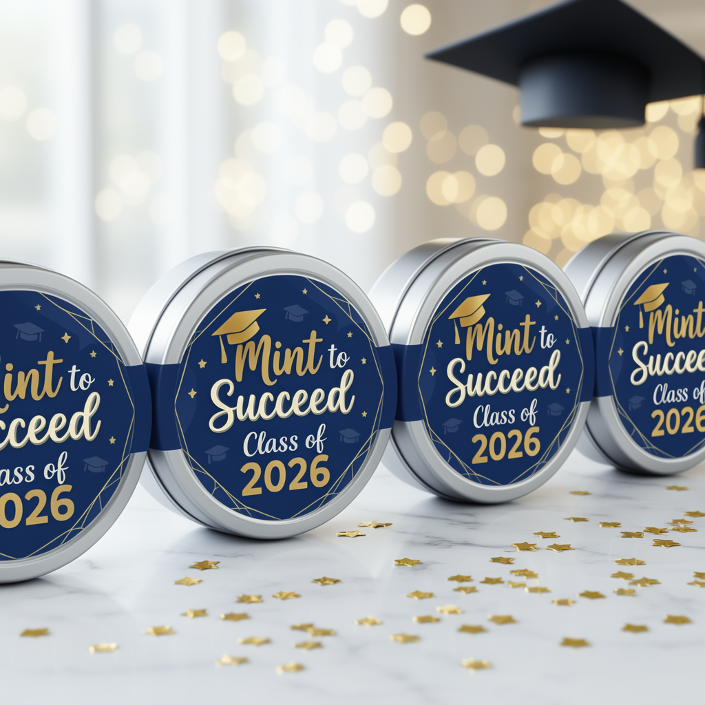"Mint to Succeed" Graduation Mints - Image 3