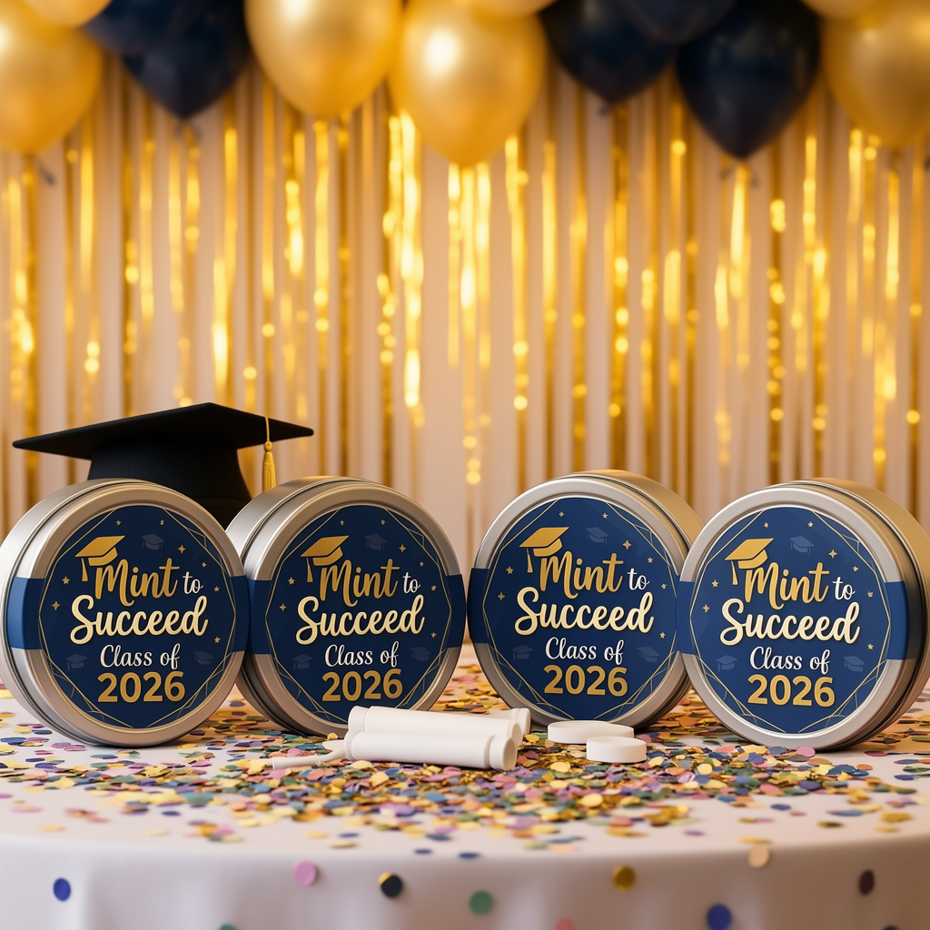 "Mint to Succeed" Graduation Mints - Image 2