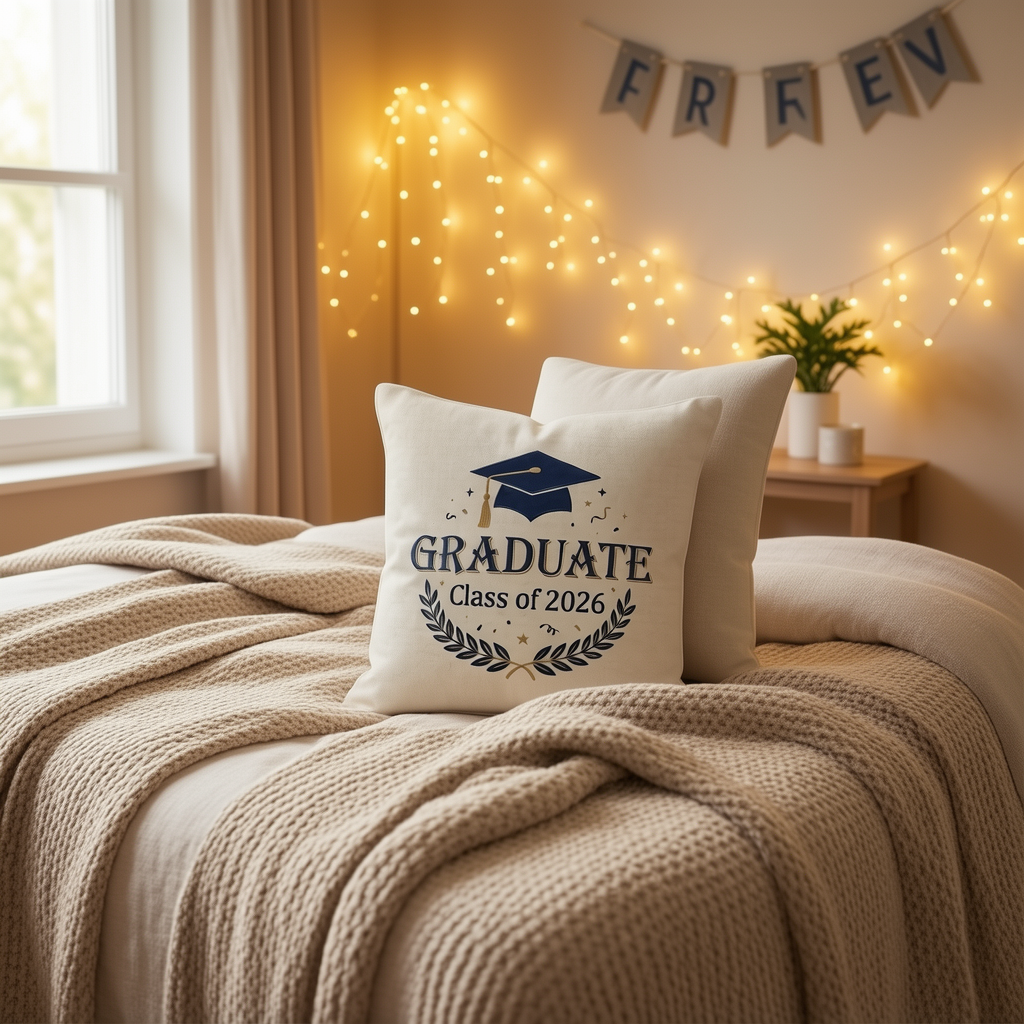 Class of 2026 Throw Pillow - Image 2