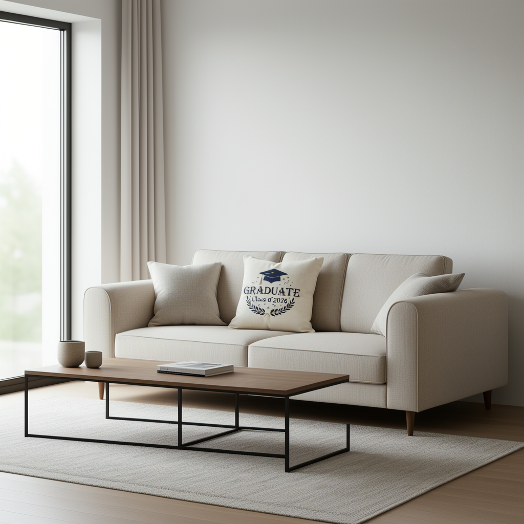 Class of 2026 Throw Pillow - Image 3