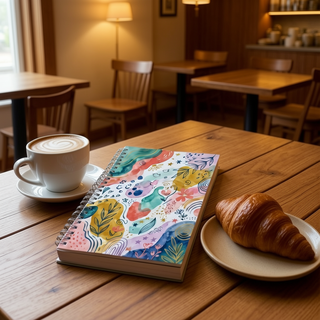 Your Thoughts Deserve Paper - A5 Spiral Notebook - Image 3