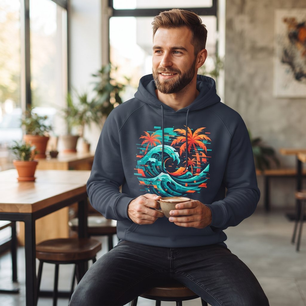 Customizable Men's Hoodie - Image 3