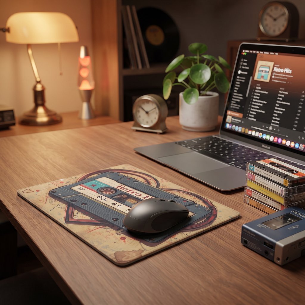 Cassette Tape Throwback MousePad - Image 3