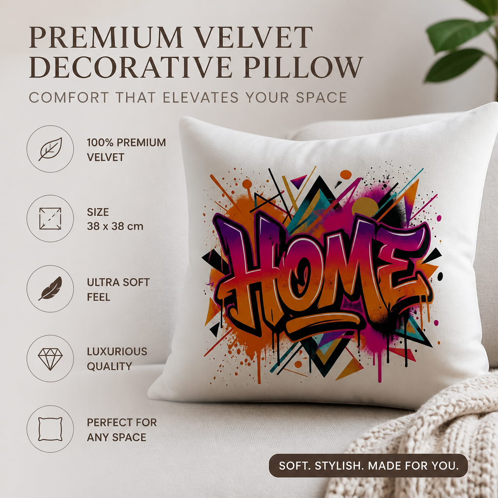 HOME Square Pillow — Mother's Day Edition - Image 2